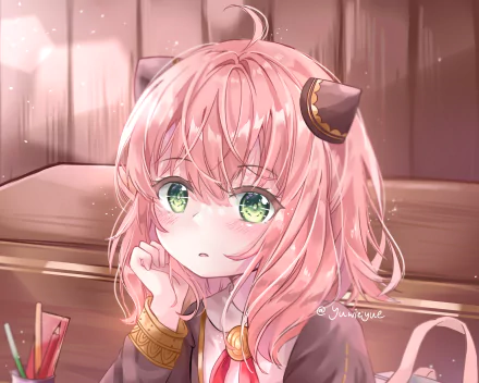 Anya Forger Anime Spy x Family HD Desktop Wallpaper | Background Image