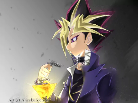 Yami Yugi Anime Yu-Gi-Oh! HD Desktop Wallpaper | Background Image