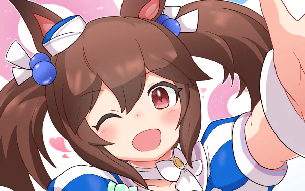 Hishi Akebono Anime Uma Musume: Pretty Derby HD Desktop Wallpaper | Background Image