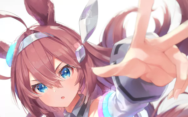 Mihono Bourbon Anime Uma Musume: Pretty Derby HD Desktop Wallpaper | Background Image