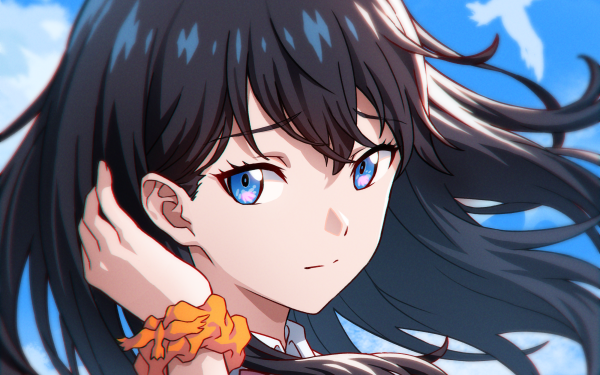 Anime SSSS.Gridman Rikka Takarada HD Wallpaper | Background Image