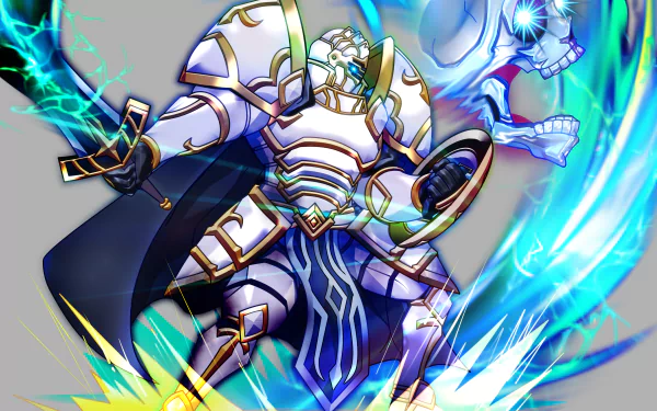 Arc (Skeleton Knight in Another World) Anime Skeleton Knight in Another World HD Desktop Wallpaper | Background Image