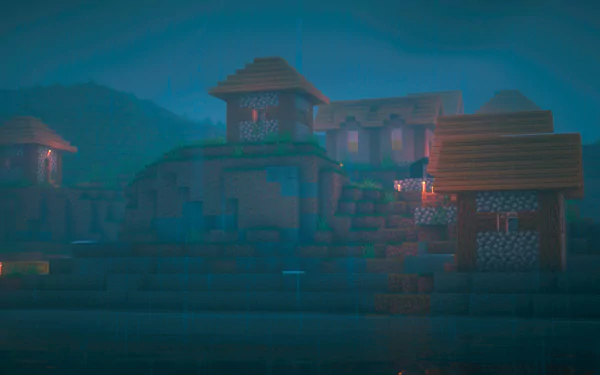  Flooded Village Minecraft