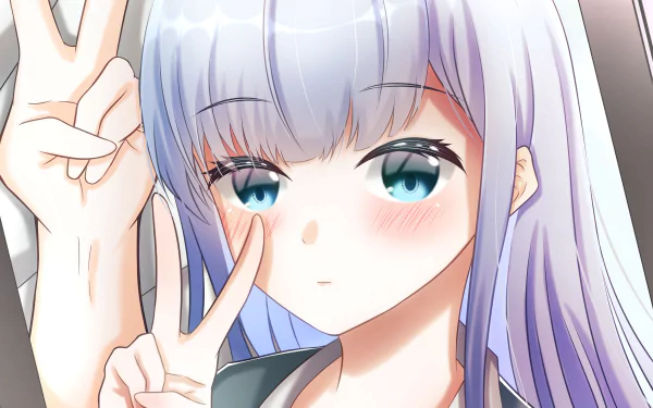 Reina Aharen Anime Aharen-san Is Indecipherable HD Desktop Wallpaper | Background Image