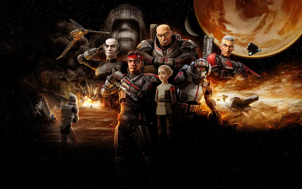 TV Show Star Wars: The Bad Batch HD Desktop Wallpaper | Background Image