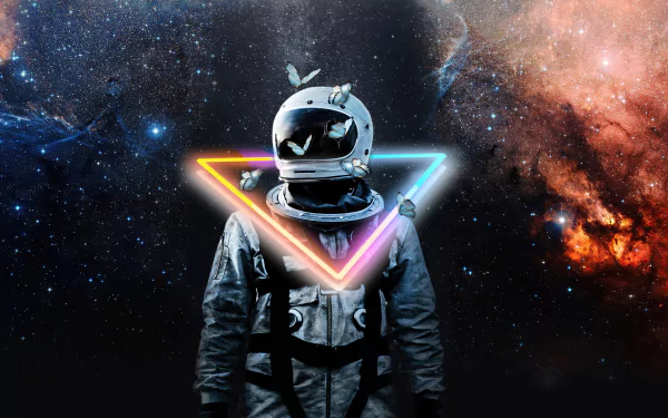 Sci Fi astronaut HD Desktop Wallpaper | Background Image