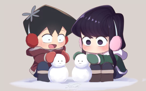 Tadano Hitohito Komi Shouko Anime Komi Can't Communicate HD Desktop Wallpaper | Background Image