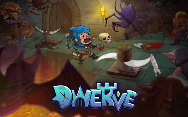 video game Dwerve HD Desktop Wallpaper | Background Image