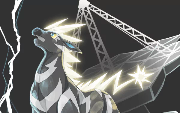 Zebstrika (Pokémon) video game Pokémon: Sword and Shield HD Desktop Wallpaper | Background Image