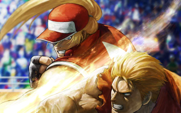 Ryo Sakazaki Terry Bogard video game The king of Fighters HD Desktop Wallpaper | Background Image