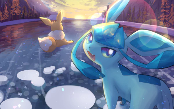 Glaceon (Pokémon) video game Pokemon HD Desktop Wallpaper | Background Image