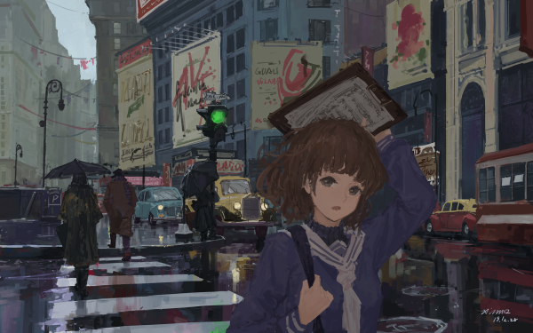 Anime Girl HD Wallpaper | Background Image