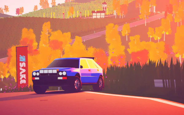 video game Art of Rally HD Desktop Wallpaper | Background Image