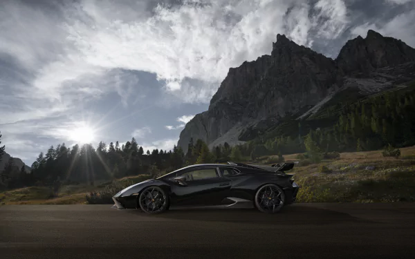 vehicle Lamborghini Huracán STO HD Desktop Wallpaper | Background Image