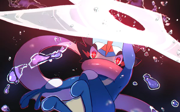 Greninja (Pokémon) video game Pokemon HD Desktop Wallpaper | Background Image