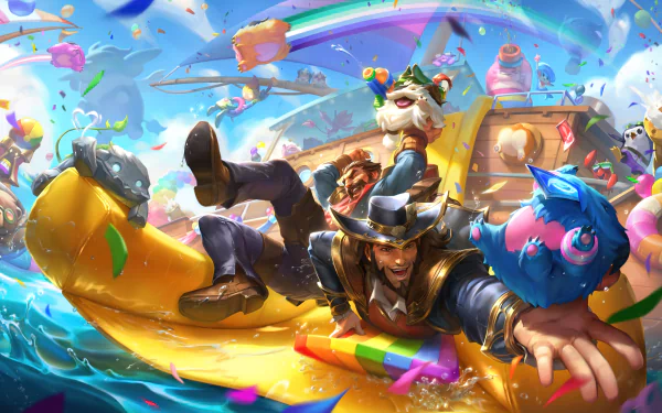 Graves (League Of Legends) Twisted Fate (League Of Legends) video game League Of Legends HD Desktop Wallpaper | Background Image