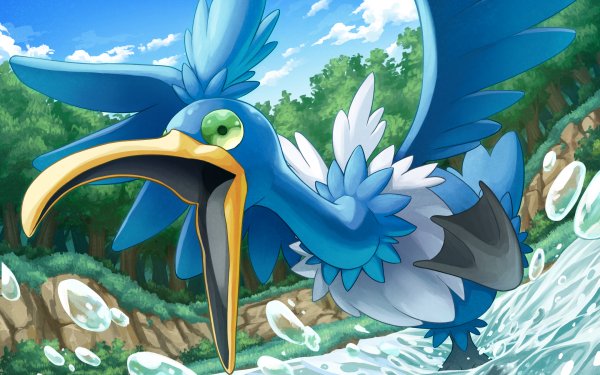 Video Game Pokémon: Sword and Shield Pokémon Cramorant HD Wallpaper | Background Image