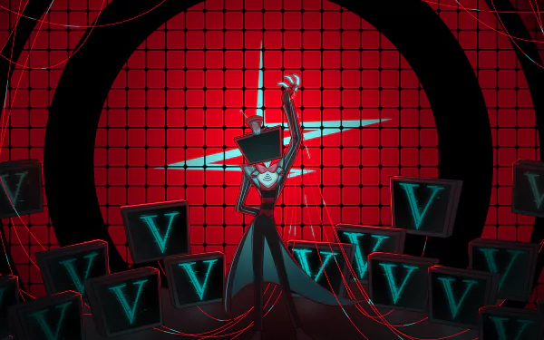 Vox (Hazbin Hotel) TV Show Hazbin Hotel HD Desktop Wallpaper | Background Image