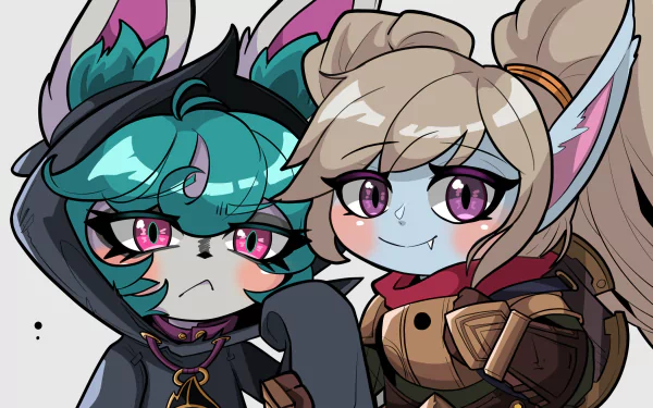 Vex (League of Legends) Poppy (League Of Legends) video game League Of Legends HD Desktop Wallpaper | Background Image