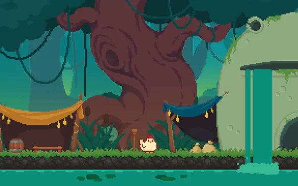 video game Chicken Journey HD Desktop Wallpaper | Background Image