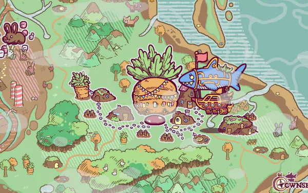 video game Townseek HD Desktop Wallpaper | Background Image