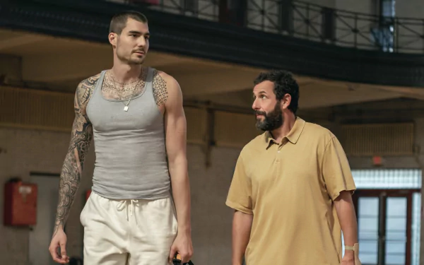Juancho Hernangomez Ben Stiller movie Hustle HD Desktop Wallpaper | Background Image