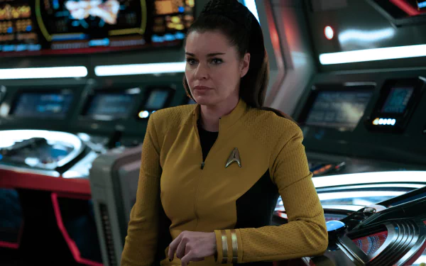 Una Chin-Riley Rebecca Romijn TV Show Star Trek: Strange New Worlds HD Desktop Wallpaper | Background Image