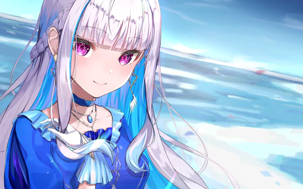 Nijisanji Lize Helesta Anime Virtual Youtuber HD Desktop Wallpaper | Background Image