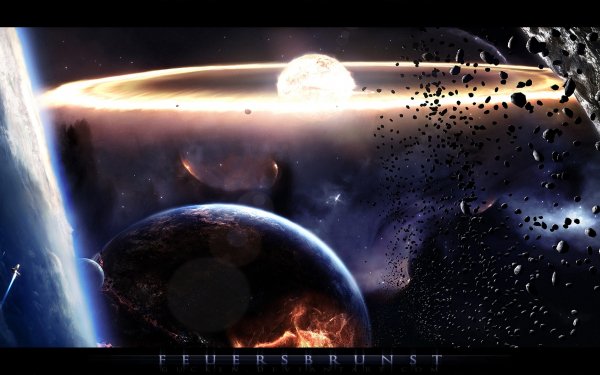 Sci Fi Explosion Super Nova HD Wallpaper | Background Image