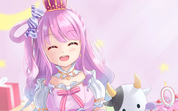 hololive Himemori Luna Anime Virtual Youtuber HD Desktop Wallpaper | Background Image