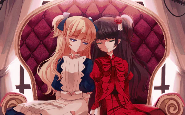 Kate (Shadows House) Emilico (Shadows House) Anime Shadows House HD Desktop Wallpaper | Background Image