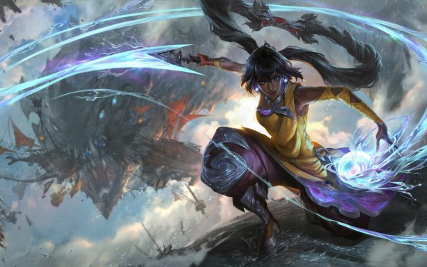 Video Game League Of Legends Nilah HD Wallpaper | Background Image