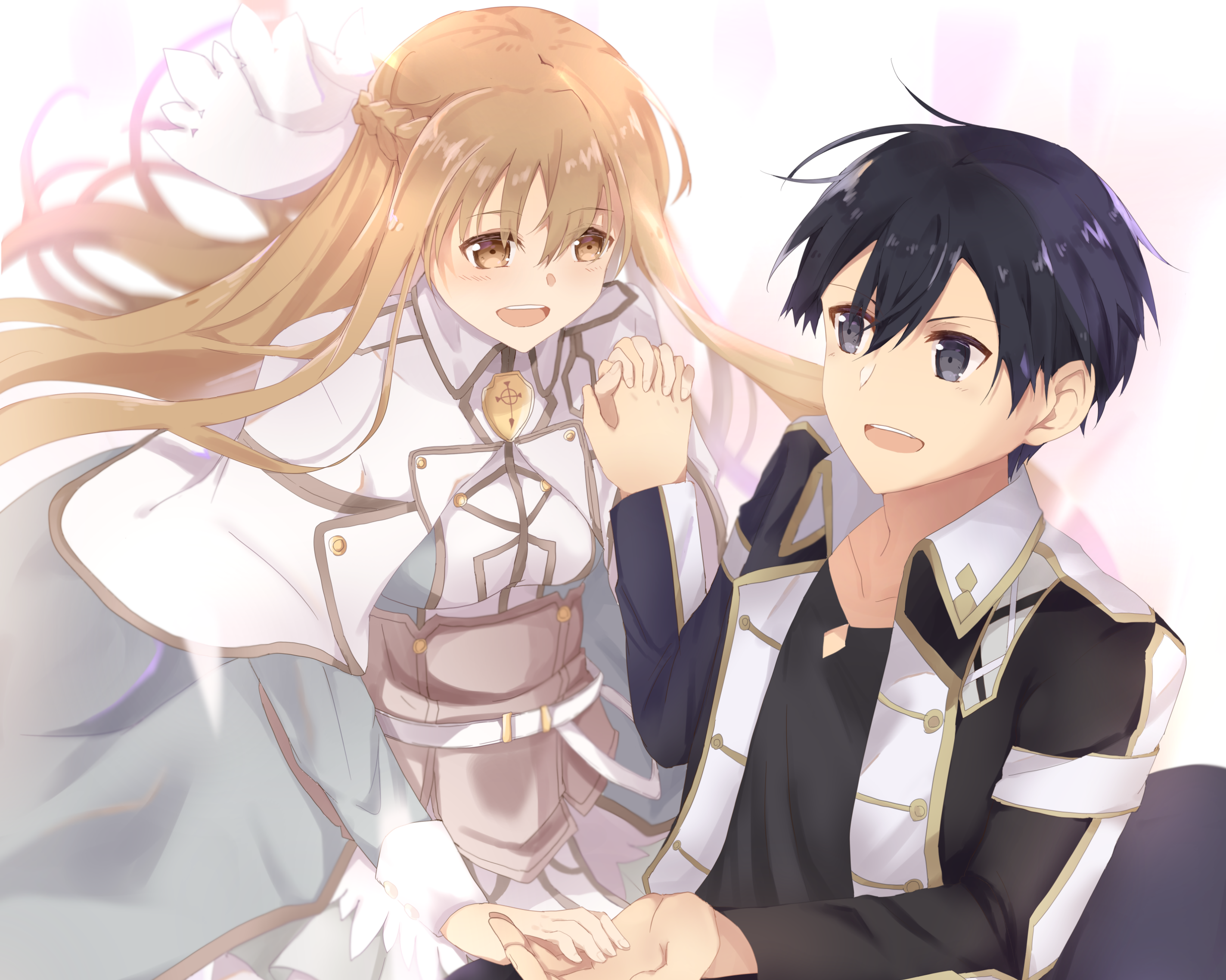 Download Kirito (Sword Art Online) <b>Asuna</b> Yuuki Anime Sword Art Online HD Wa...