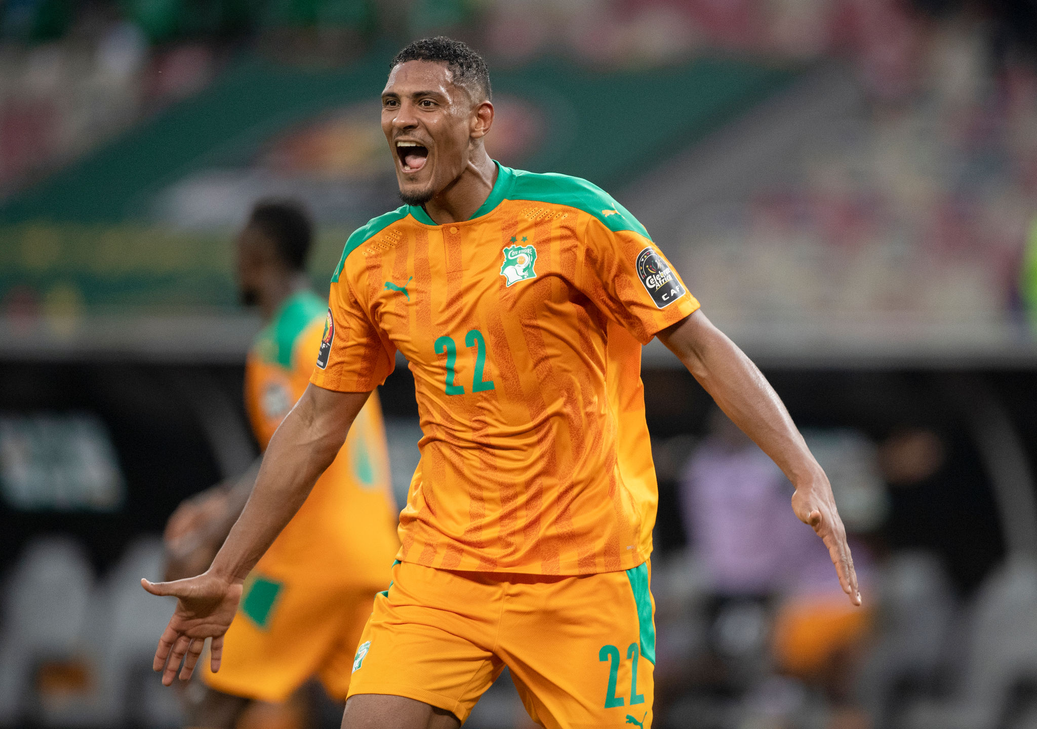 Download Ivory Coast National Football Team Sébastien Haller Sports HD