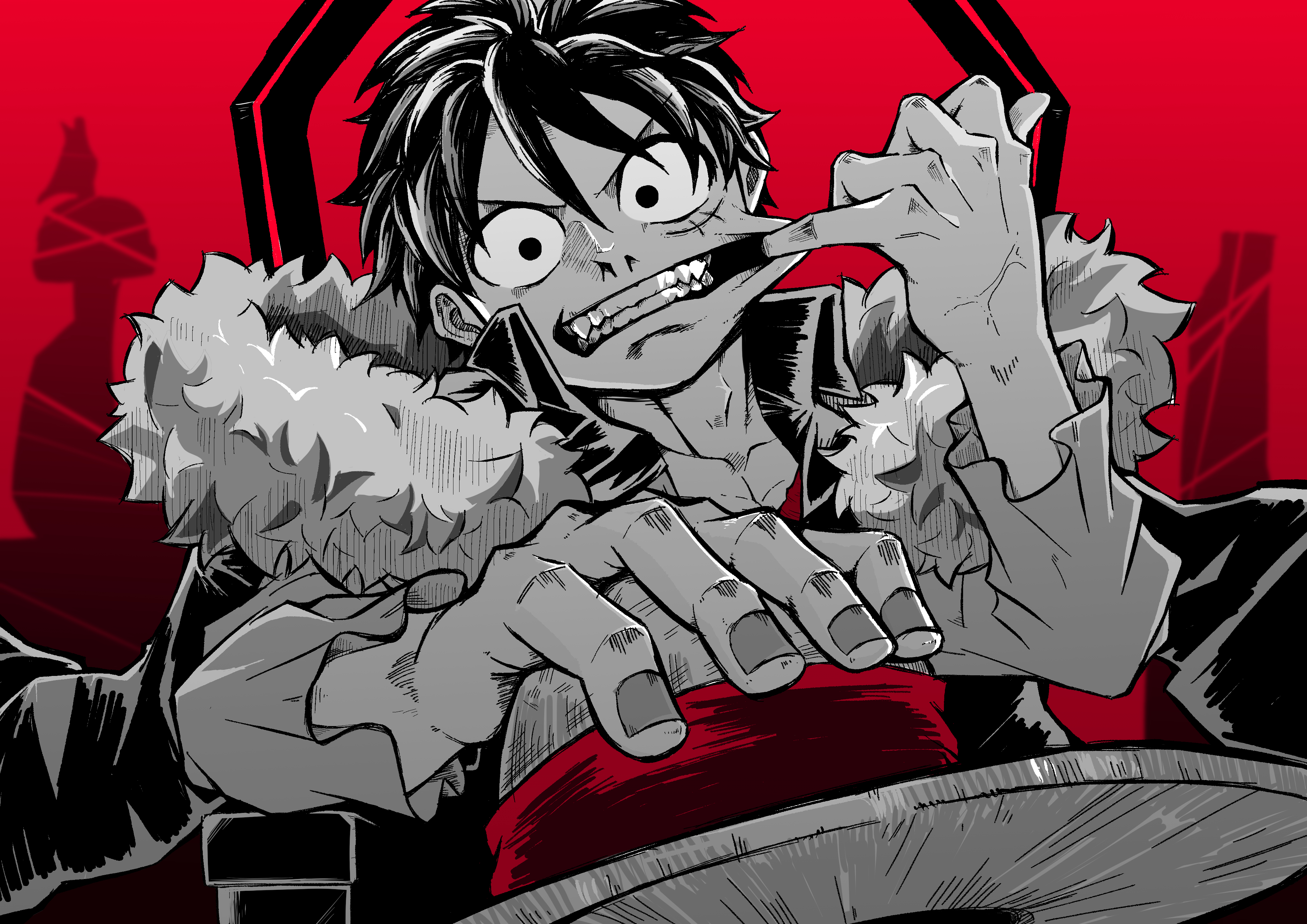 Monkey D.Luffy  4k Resolution by elbillyy on DeviantArt