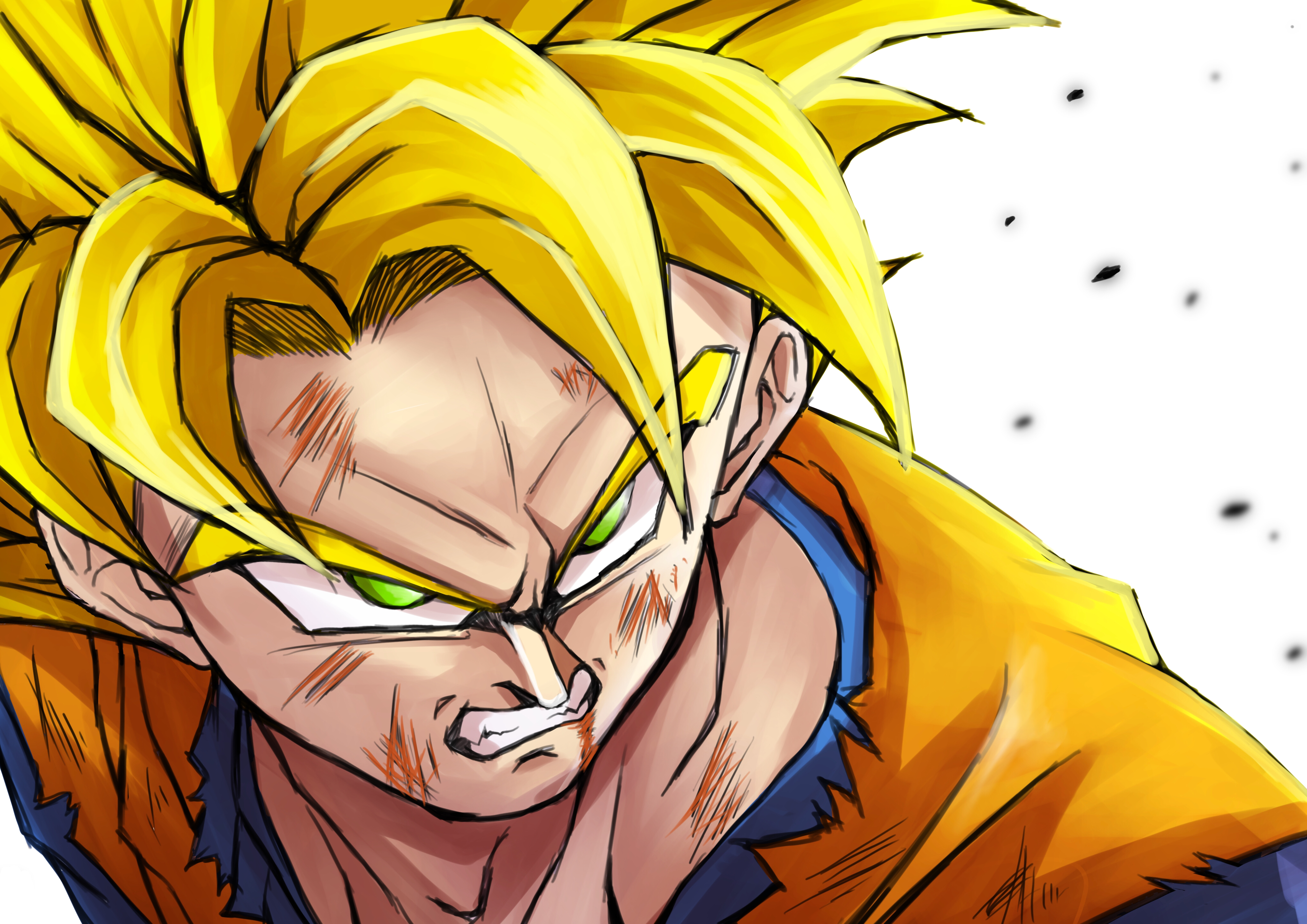 Anime Dragon Ball Z 4k Ultra HD Wallpaper by Nostal