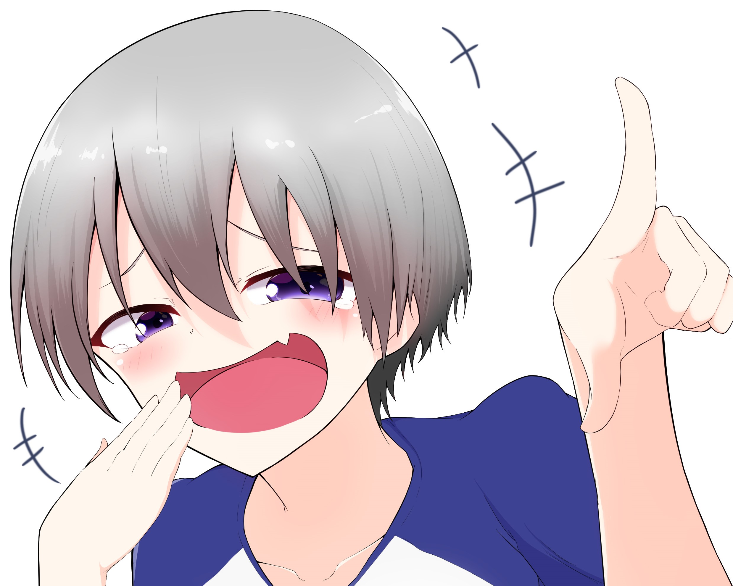 Anime Uzaki-chan Wants to Hang Out! HD Wallpaper | Background Image
