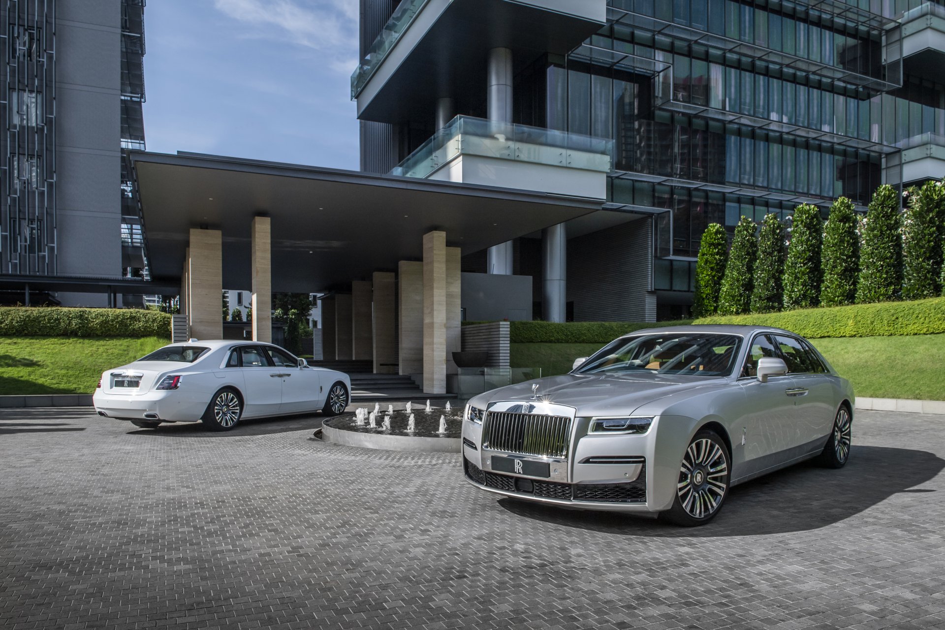 Download Vehicle Rolls-Royce Ghost 4k Ultra HD Wallpaper