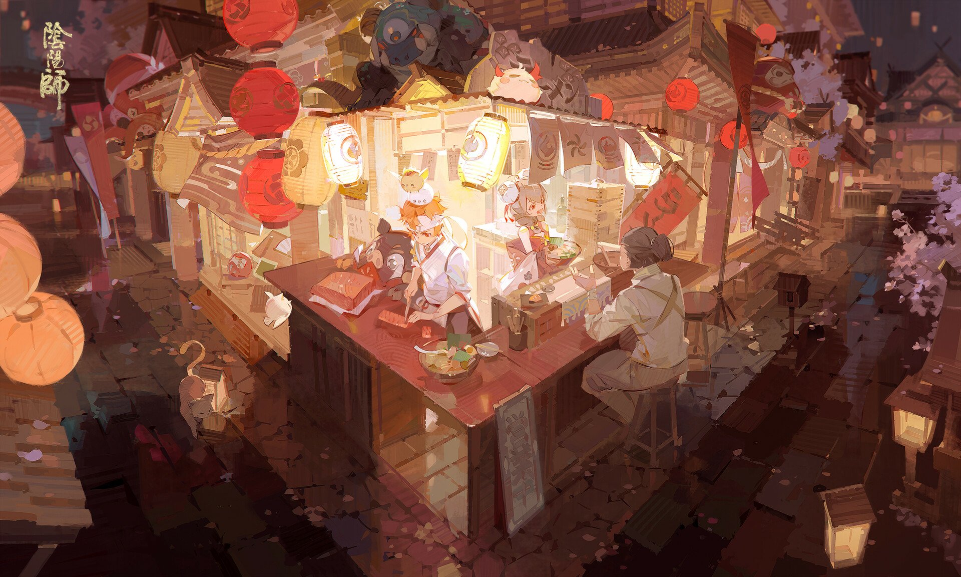 Download Anime Onmyoji HD Wallpaper