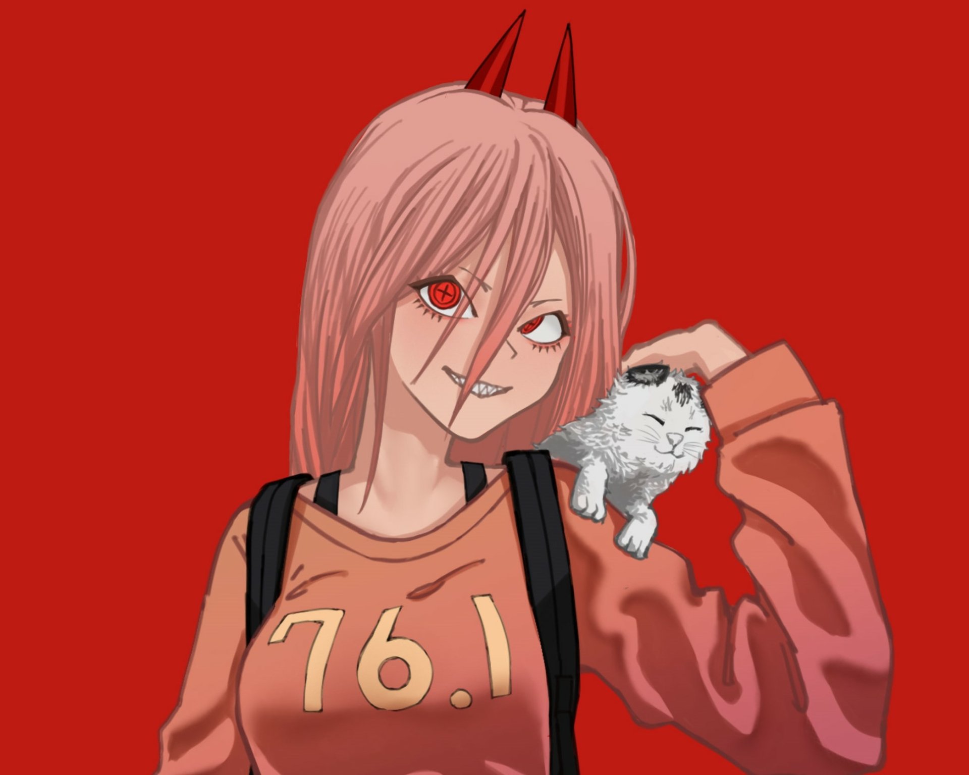 Download Power (Chainsaw Man) Anime Chainsaw Man HD Wallpaper by Zzoo_动物园