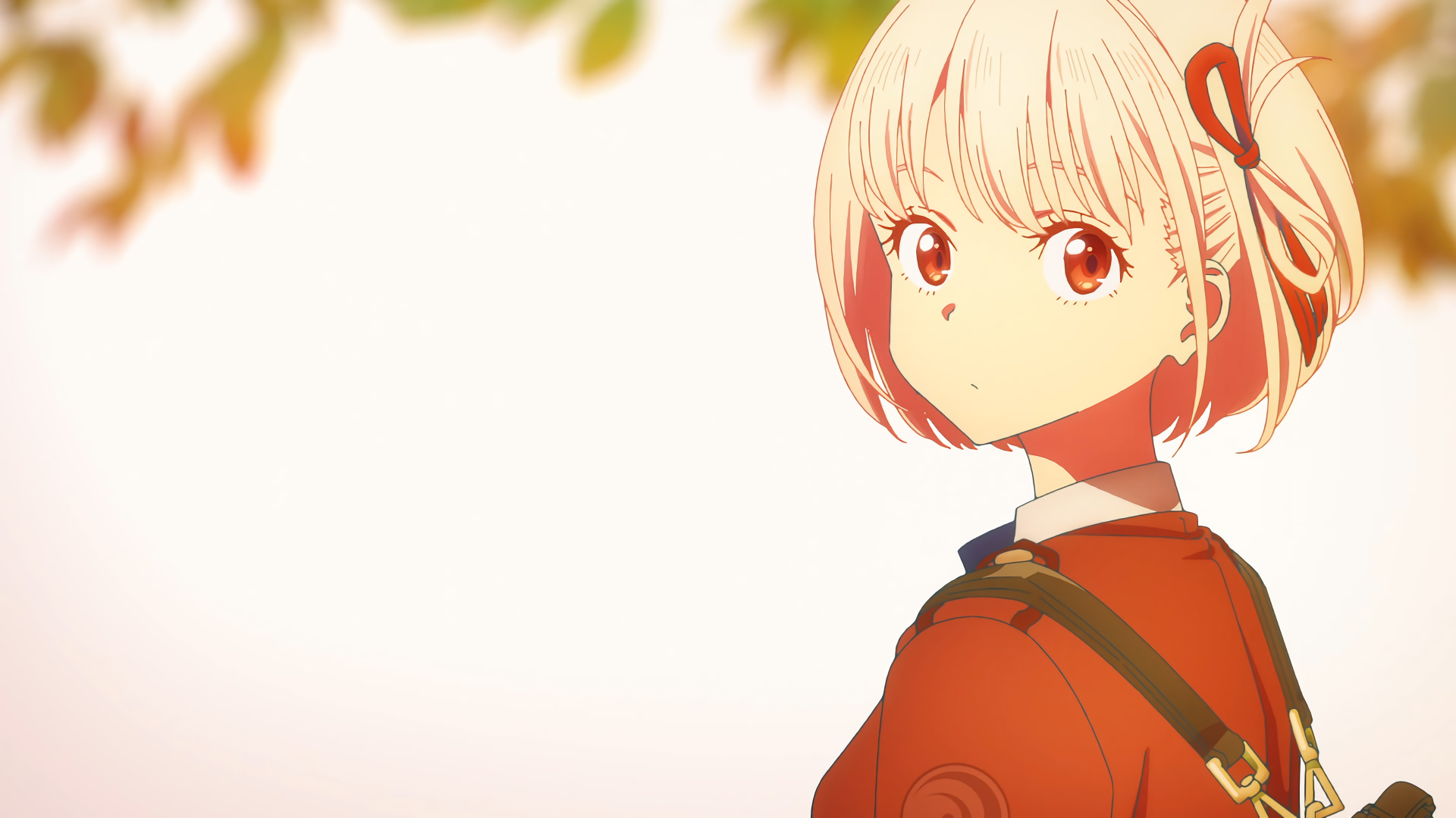 Download Chisato Nishikigi Anime Lycoris Recoil 4k Ultra HD Wallpaper