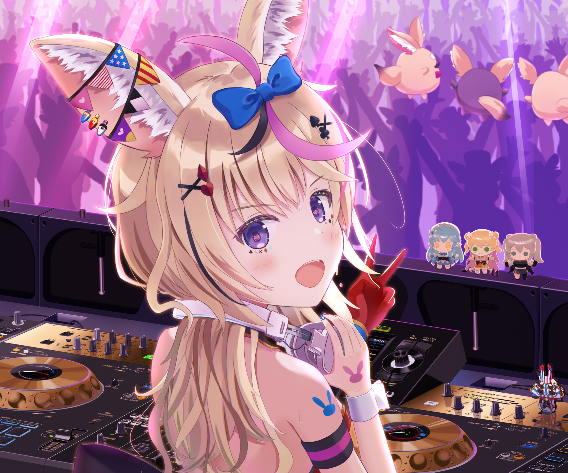 Download Hololive Omaru Polka Anime Virtual Youtuber HD Wallpaper