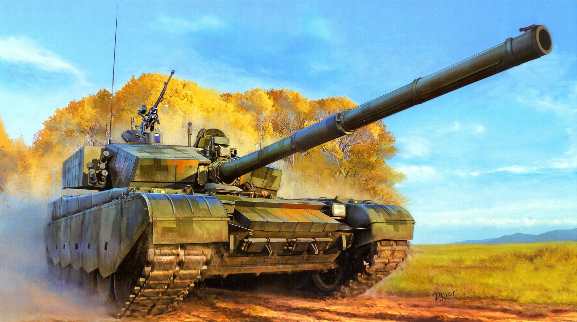 Download Type 99 Military Tank HD Wallpaper