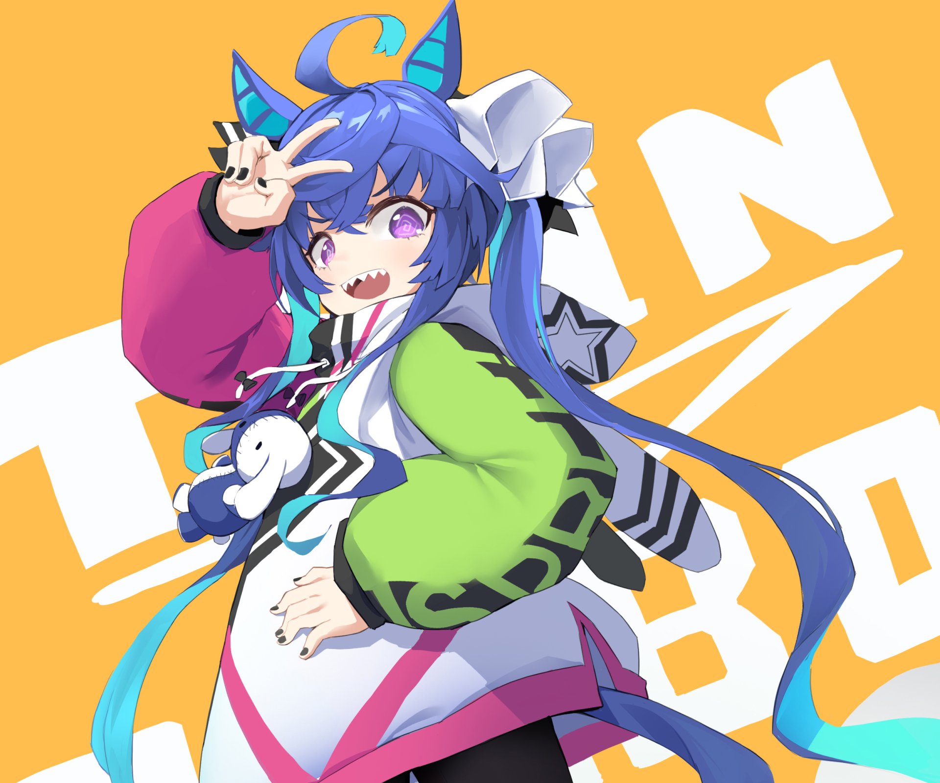 Download Twin Turbo (Uma Musume) Anime Uma Musume: Pretty Derby HD Wallpaper