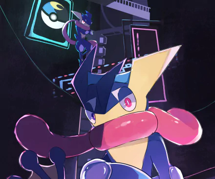 Greninja (Pokémon) video game Pokemon HD Desktop Wallpaper | Background Image