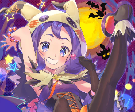 Acerola (Pokémon) video game Pokémon: Sun and Moon HD Desktop Wallpaper | Background Image