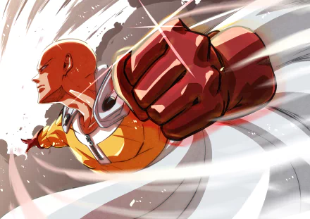 Saitama (One-Punch Man) Anime One-Punch Man HD Desktop Wallpaper | Background Image