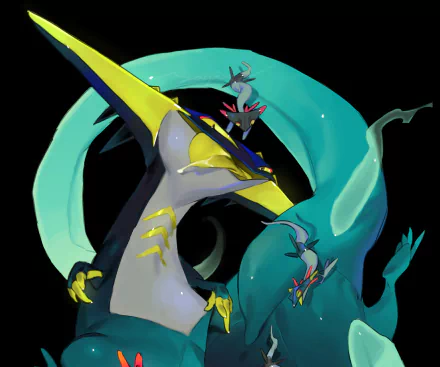 Dragapult (Pokémon) video game Pokémon: Sword and Shield HD Desktop Wallpaper | Background Image