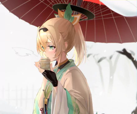 hololive Kazama Iroha Anime Virtual Youtuber HD Desktop Wallpaper | Background Image