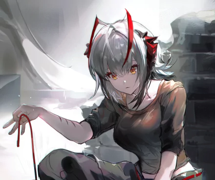 W (Arknights) video game Arknights HD Desktop Wallpaper | Background Image